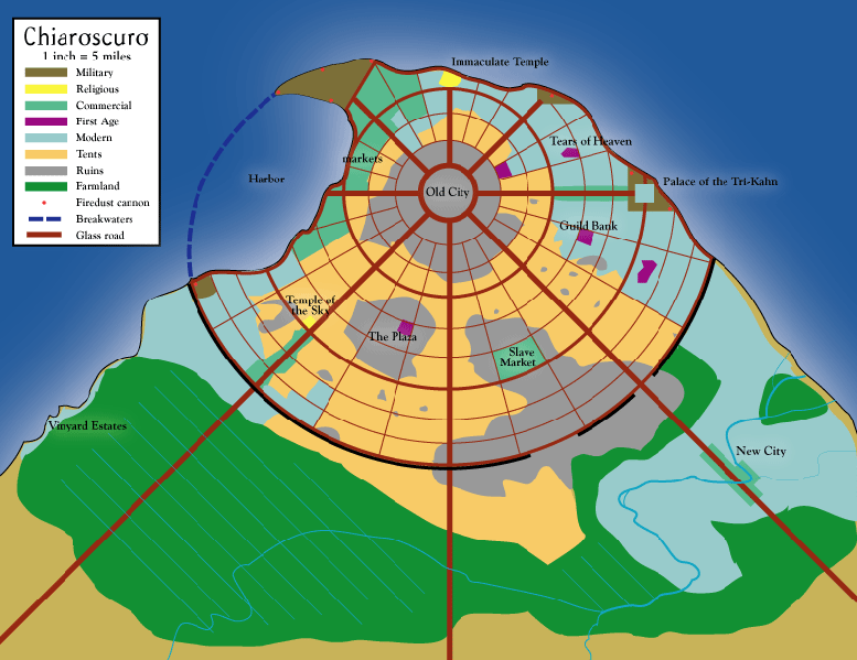 Chiaroscuro Map